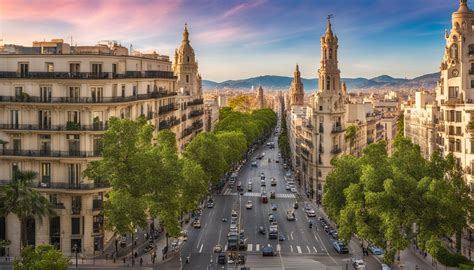 barcelona streets.